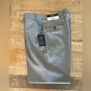 NWT CHAPS Suit Separates Dress Pants Grey Men’s Size 38W x 29L
